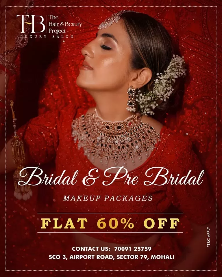 Bridal makeup packages in Chandigarh